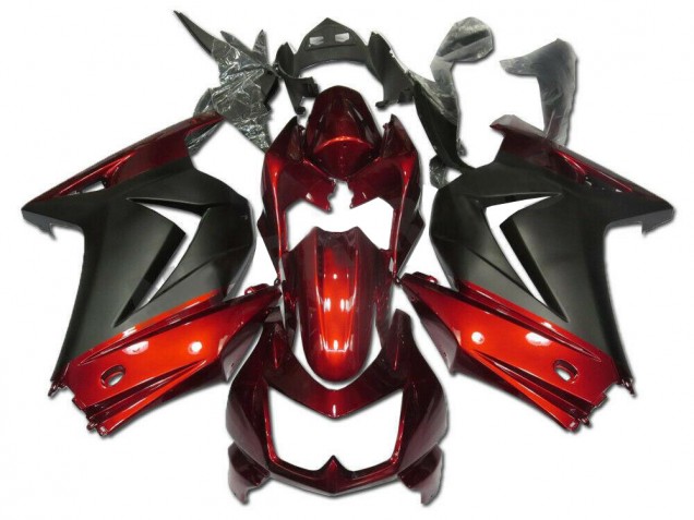 Affordable 2008-2012 Red Grey Kawasaki EX250 Bike Fairing