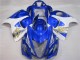 Affordable 2008-2019 Blue White Suzuki GSXR 1300 Hayabusa Motorcyle Fairings