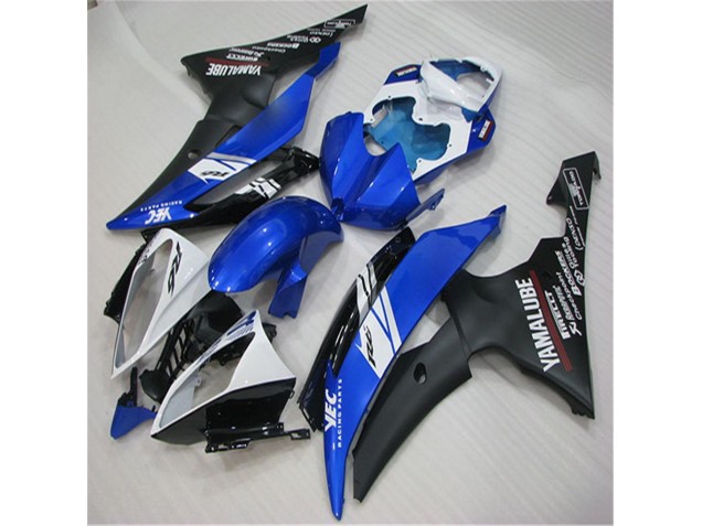 Affordable 2008-2016 White Blue Black Yamaha YZF R6 Motorbike Fairing