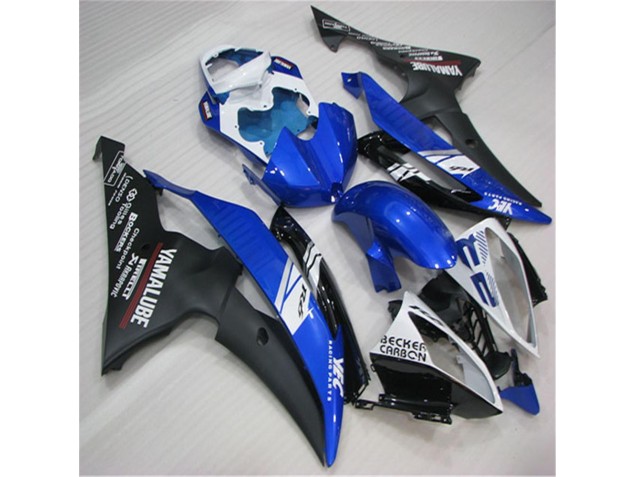 Affordable 2008-2016 White Blue Black Yamaha YZF R6 Motorbike Fairing