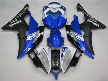 Affordable 2008-2016 White Blue Black Yamaha YZF R6 Motorbike Fairing