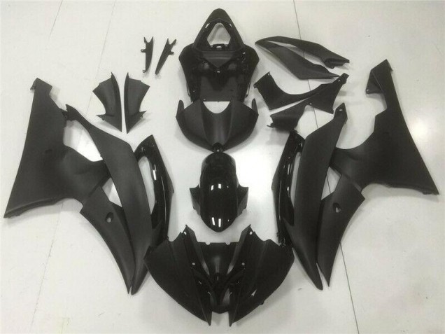 Affordable 2008-2016 Black Yamaha YZF R6 Replacement Motorcycle Fairings & Bodywork