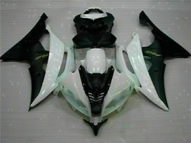 Affordable 2008-2016 White Black Yamaha YZF R6 Motorcycle Fairings & Bodywork