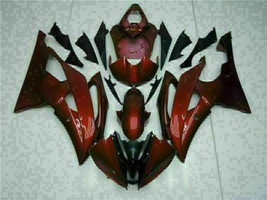 Affordable 2008-2016 Red Yamaha YZF R6 Motorcycle Fairing