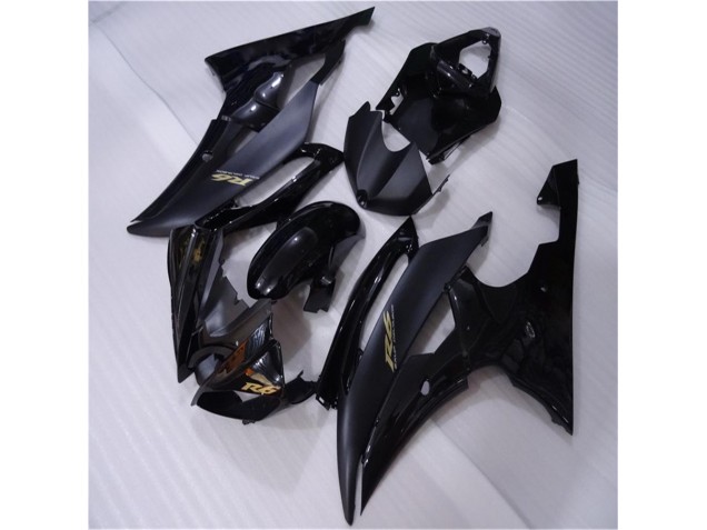 Affordable 2008-2016 Glossy Matte Black Yamaha YZF R6 Motorcycle Fairings Kits