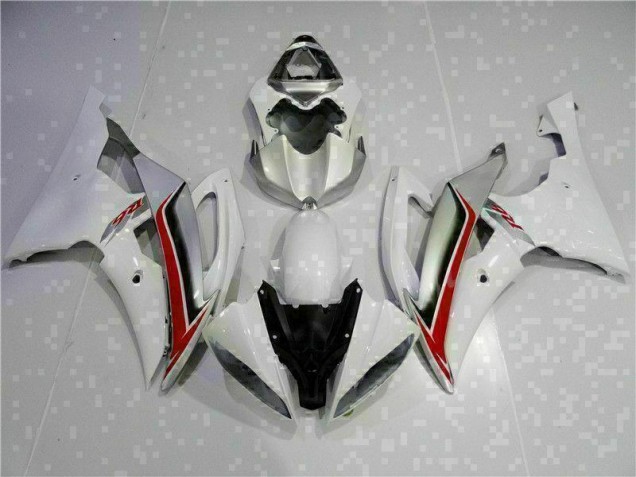 Affordable 2008-2016 White Yamaha YZF R6 Motorbike Fairings & Bodywork