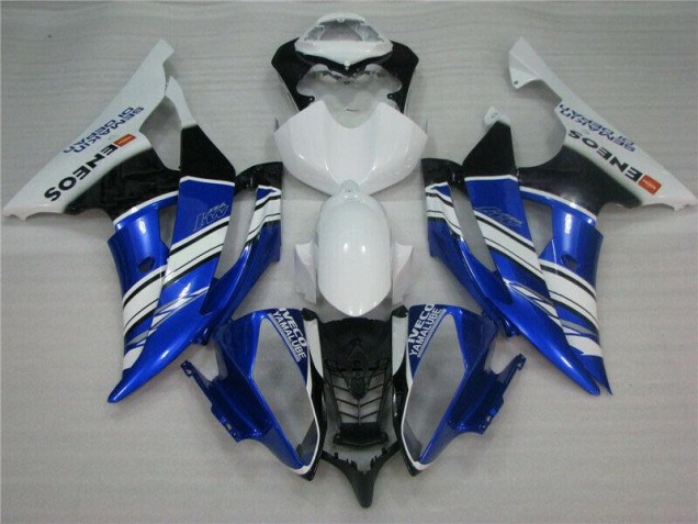 Affordable 2008-2016 Blue White Yamaha YZF R6 Motorcycle Fairing