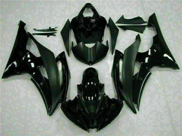 Affordable 2008-2016 Black Yamaha YZF R6 Bike Fairing Kit