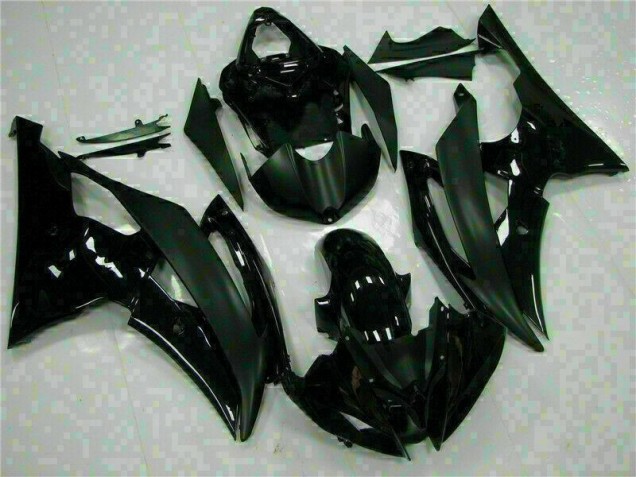 Affordable 2008-2016 Black Yamaha YZF R6 Bike Fairing Kit