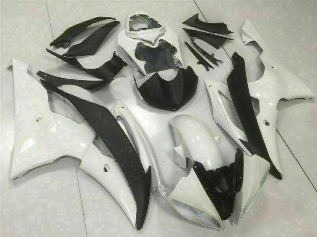 Affordable 2008-2016 White Yamaha YZF R6 Motorcycle Bodywork