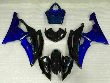 Affordable 2008-2016 Blue Black Yamaha YZF R6 Motorcyle Fairings