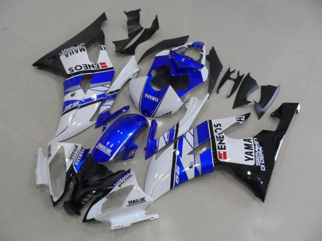 Affordable 2008-2016 Blue Blue White ENEOS Yamaha YZF R6 Motorbike Fairing