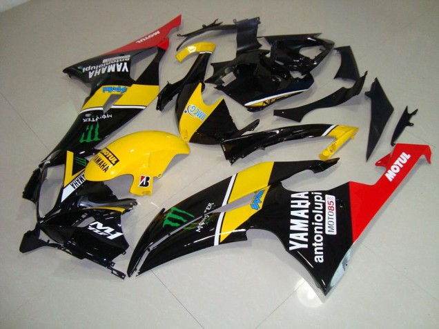 Affordable 2008-2016 Yellow Monster Yamaha YZF R6 Motor Fairings