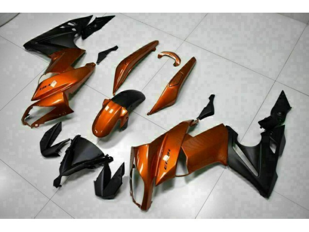 Affordable 2009-2011 Orange Kawasaki EX650 Motorbike Fairing