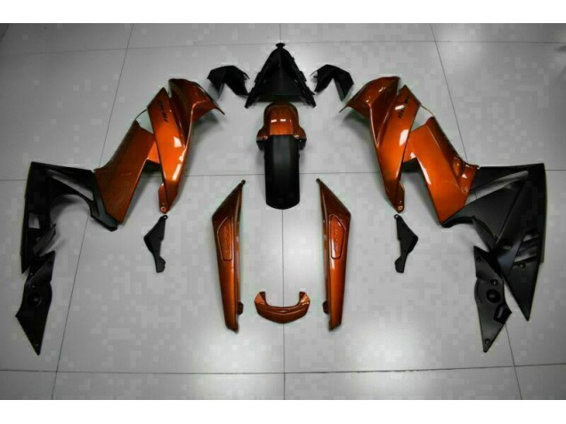 Affordable 2009-2011 Orange Kawasaki EX650 Motorbike Fairing