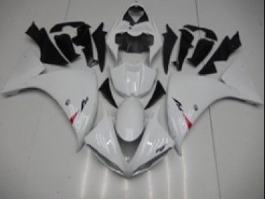 Affordable 2009-2011 White Yamaha YZF R1 Motorcycle Bodywork