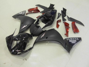 Affordable 2009-2011 Matte Black Yamaha YZF R1 Motorbike Fairing