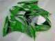 Affordable 2009-2012 Green Black LeoVince Kawasaki ZX6R Motorcycle Fairing Kit