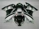 Affordable 2009-2012 Black White 3M Touch4 Kawasaki ZX6R Bike Fairings