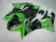 Affordable 2009-2012 Green Black Kawasaki ZX6R Motor Bike Fairings