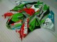 Affordable 2009-2012 Red Green Motocard Kawasaki ZX6R Replacement Motorcycle Fairings