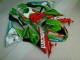 Affordable 2009-2012 Red Green Motocard Kawasaki ZX6R Replacement Motorcycle Fairings