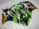 Affordable 2009-2012 Black Green Red Kawasaki ZX6R Bike Fairing Kit