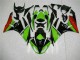 Affordable 2009-2012 Black Green Red Kawasaki ZX6R Bike Fairing Kit