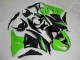 Affordable 2009-2012 Black Green 636 Kawasaki ZX6R Motorcycle Bodywork