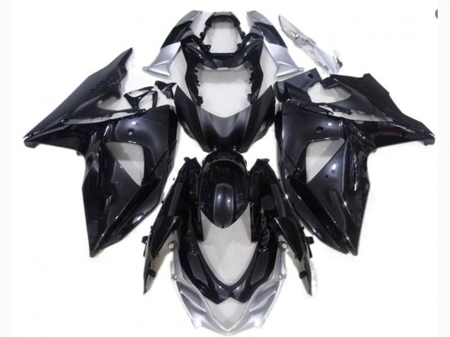 Affordable 2009-2016 Black Silver Suzuki GSXR1000 Bike Fairings