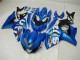 Affordable 2009-2016 Blue Suzuki GSXR1000 Replacement Fairings