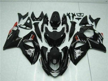 Affordable 2009-2016 Black Suzuki GSXR1000 Motorcylce Fairings