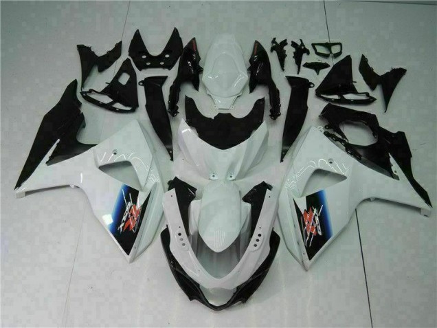 Affordable 2009-2016 White Black Suzuki GSXR1000 Motor Bike Fairings