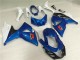 Affordable 2009-2016 Blue White Suzuki GSXR1000 Motor Fairings