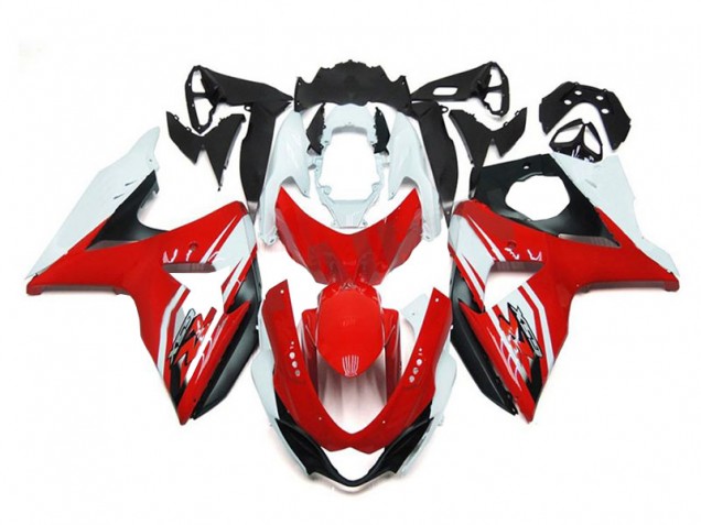 Affordable 2009-2016 Red White Black Suzuki GSXR1000 Bike Fairing