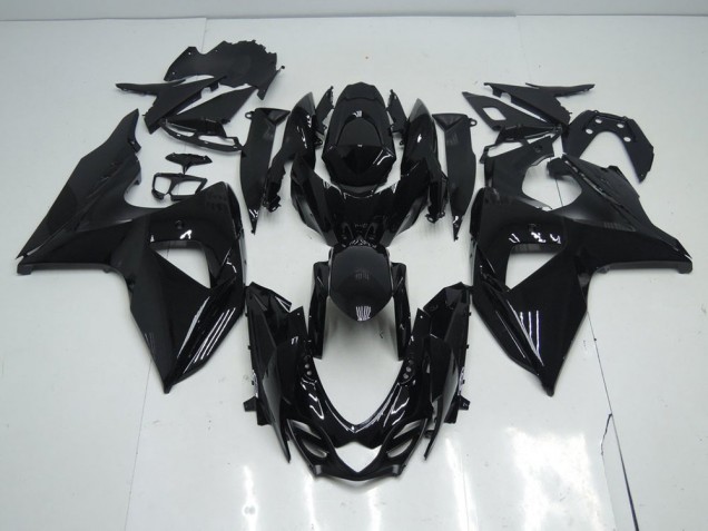 Affordable 2009-2016 Glossy Black Suzuki GSXR 1000 K9 Motorbike Fairings