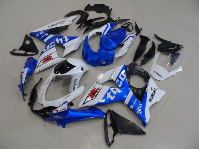 Affordable 2009-2016 Blue Tyco Suzuki GSXR 1000 K9 Moto Fairings