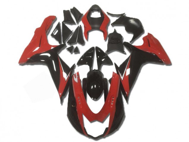 Affordable 2011-2021 Red Black Suzuki GSXR 600/750 Bike Fairing Kit