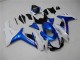 Affordable 2011-2021 Blue White Suzuki GSXR 600/750 Motorbike Fairing Kits