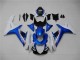 Affordable 2011-2021 Blue White Suzuki GSXR 600/750 Motorbike Fairing Kits