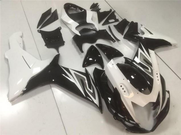 Affordable 2011-2021 Black White Suzuki GSXR 600/750 Motorcylce Fairings & Bodywork