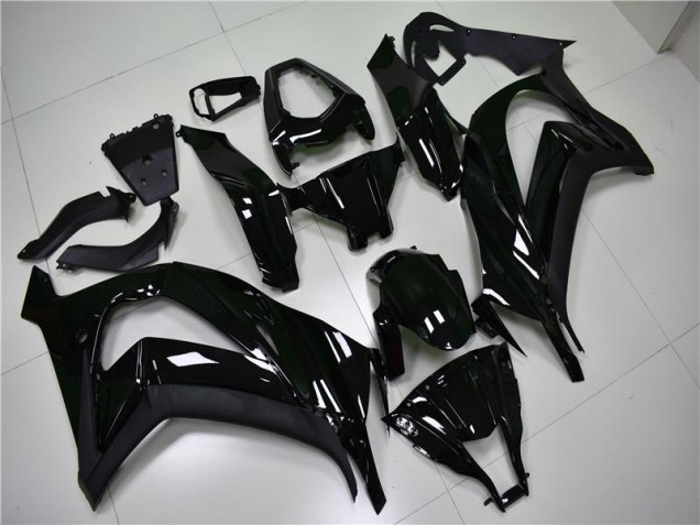 Affordable 2011-2015 Matte Black Kawasaki ZX10R Motorcycle Fairings Kits