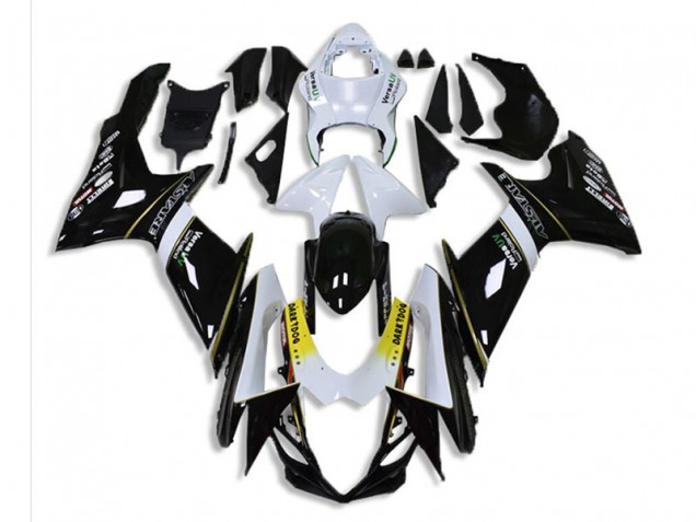 Affordable 2011-2021 Black White Suzuki GSXR 600/750 Motorcylce Fairings