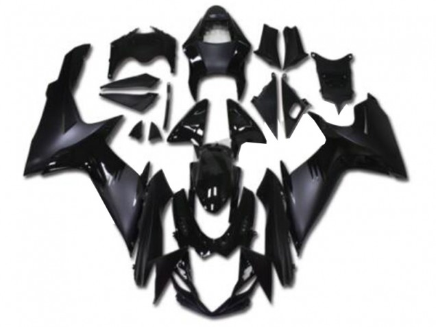 Affordable 2011-2021 Black Suzuki GSXR 600/750 Bike Fairings