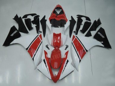 Affordable 2012-2014 White Red Black Yamaha YZF R1 Motorcylce Fairings