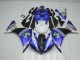 Affordable 2012-2014 Blue White Black Yamaha YZF R1 Motorcycle Replacement Fairings