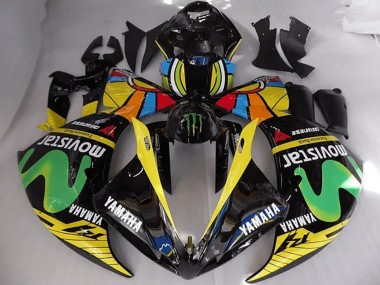 Affordable 2012-2014 Rossi Moviestar Yamaha YZF R1 Bike Fairing