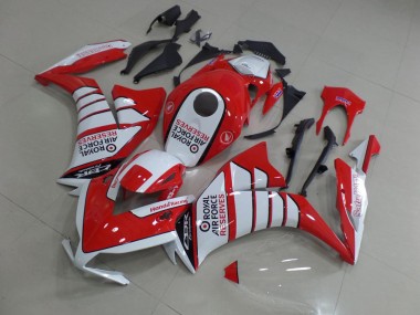 Affordable 2012-2016 Red with White Wing Honda CBR1000RR Motorcycle Fairings