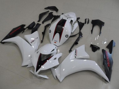 Affordable 2012-2016 White and Matte Black OEM Style Honda CBR1000RR Motorbike Fairing