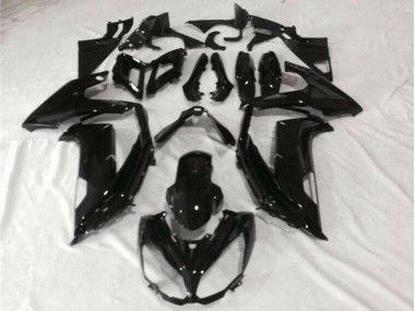 Affordable 2012-2016 Glossy Black Kawasaki EX650 Motor Bike Fairings